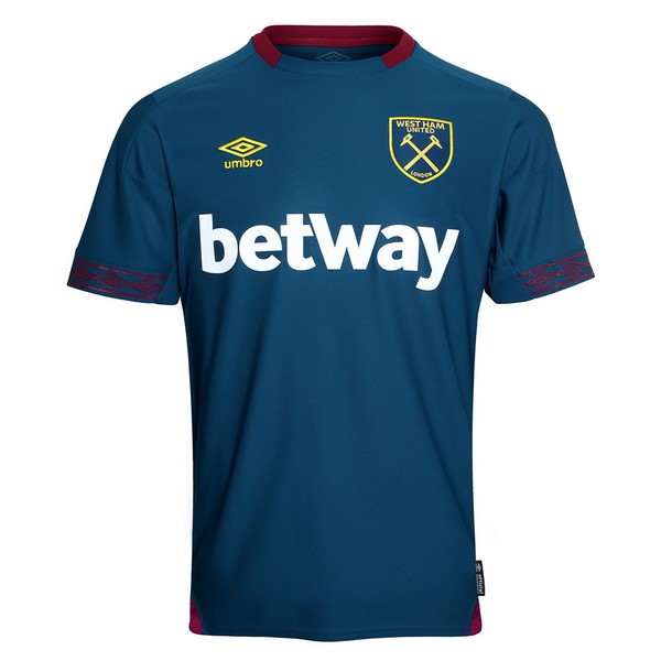 Thailande Maillot Football West Ham Exterieur 2018-19 Bleu